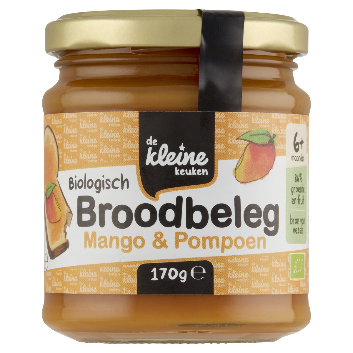 Biologsich Broodbeleg Mango & Pompoen