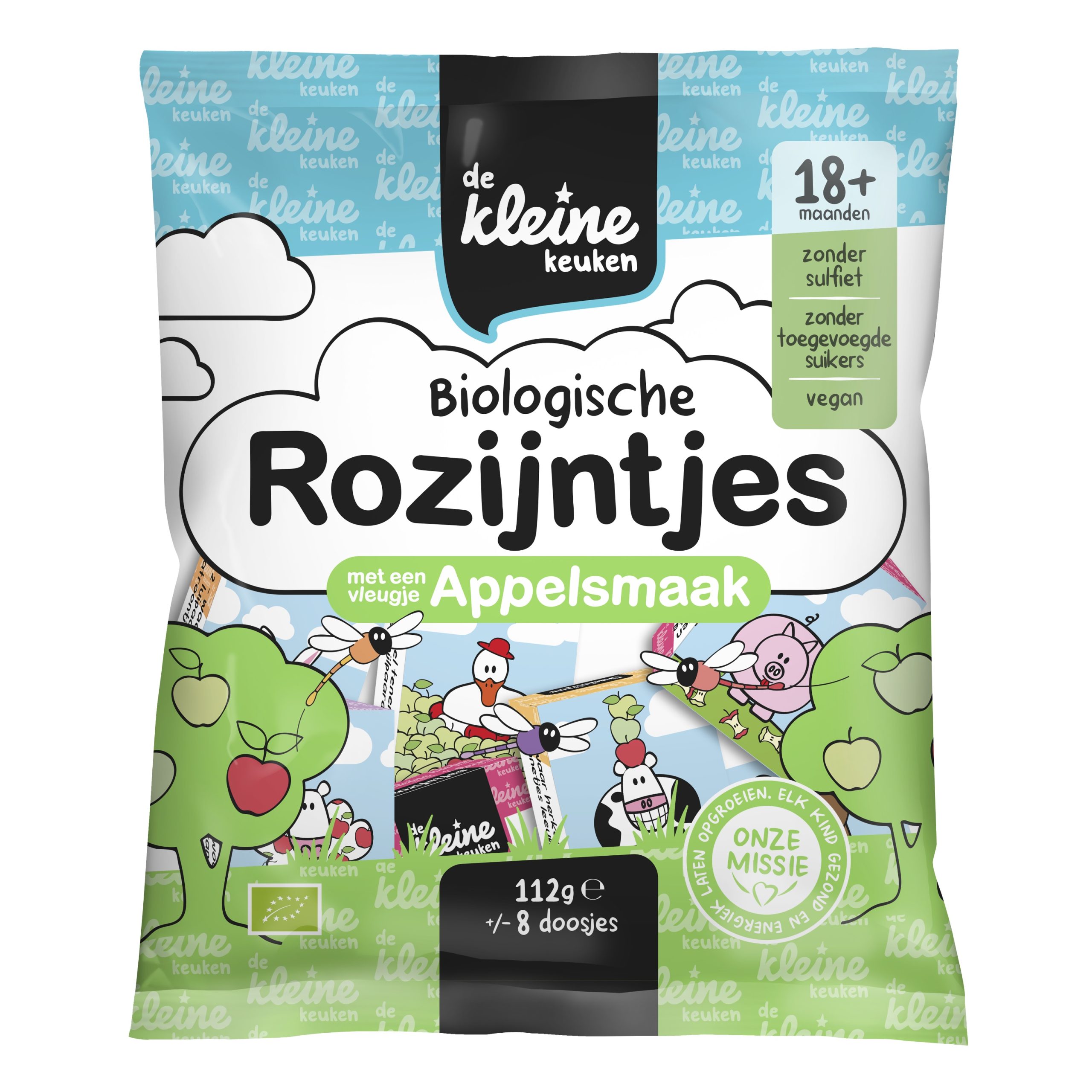 Organic Raisins with a Hint of Apple Flavor - de Kleine Keuken