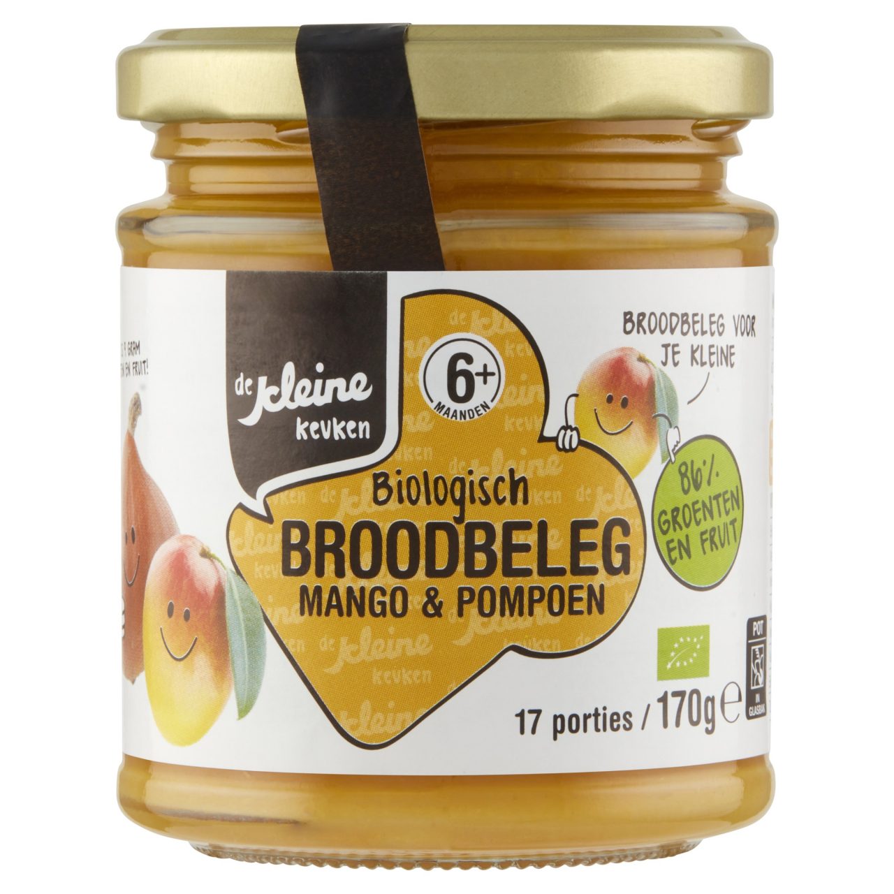 Biologischer Brotaufstrich Mango & Kürbis