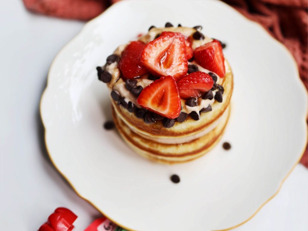 aardbei pannenkoek