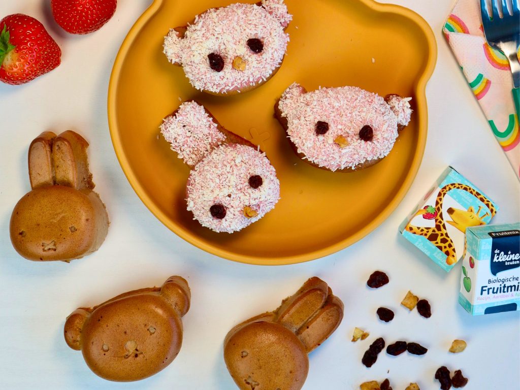 nijntje cupcake maken