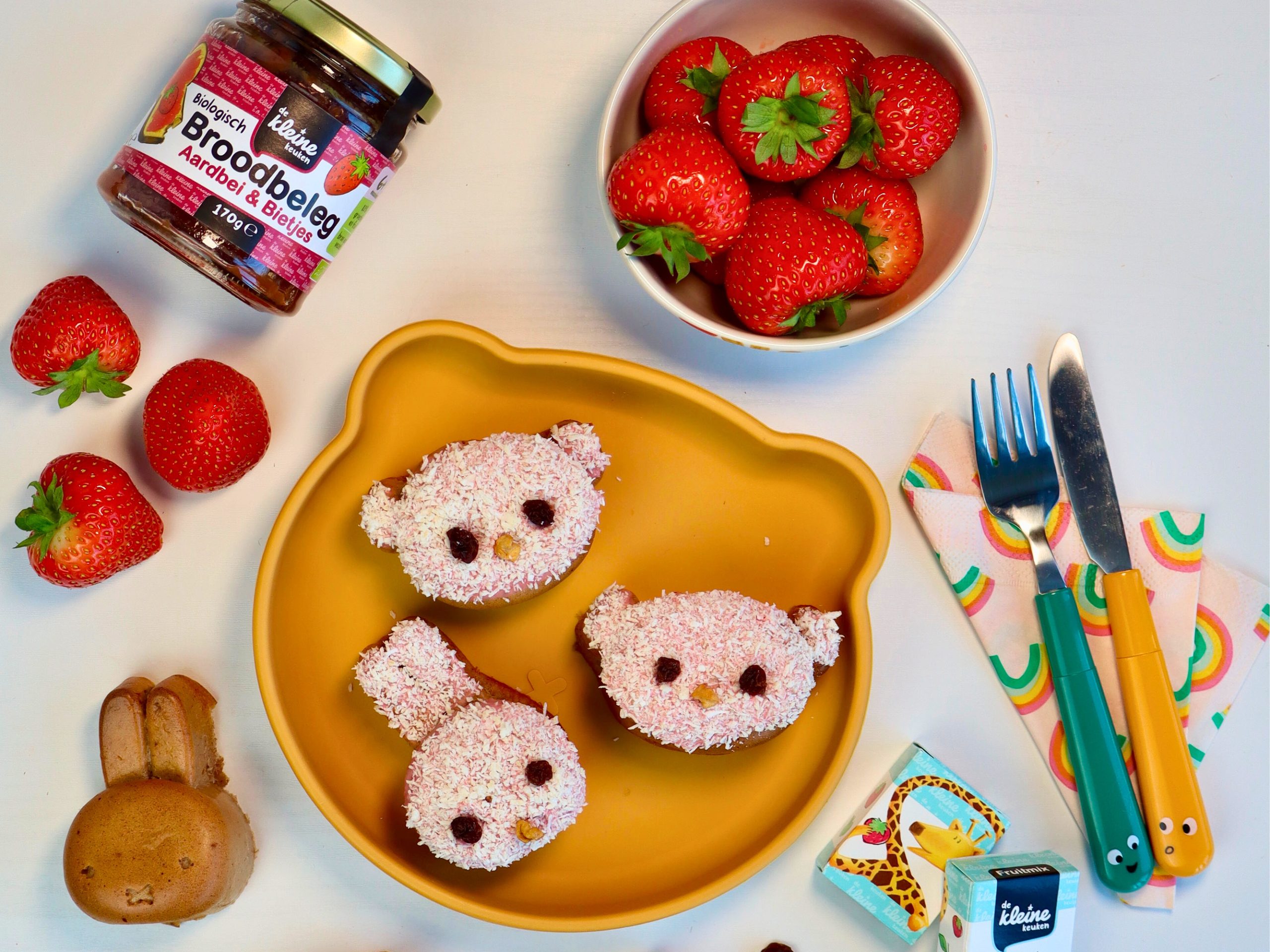 nijntje cupcake maken