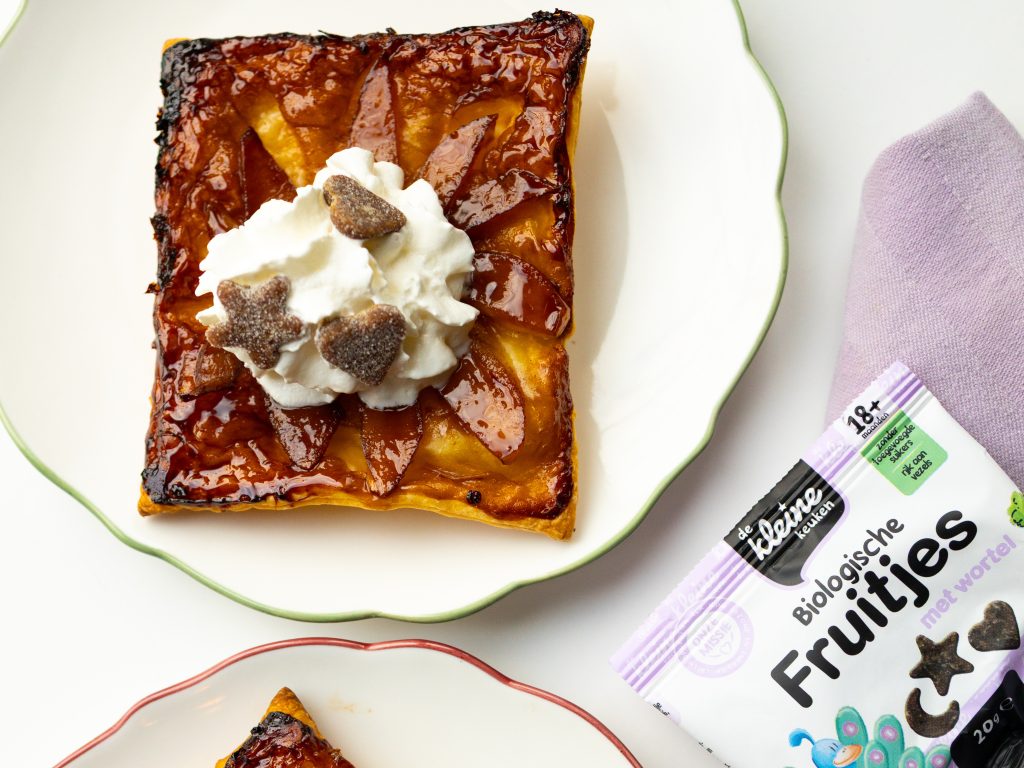 snelle omgekeerde appeltaartjes